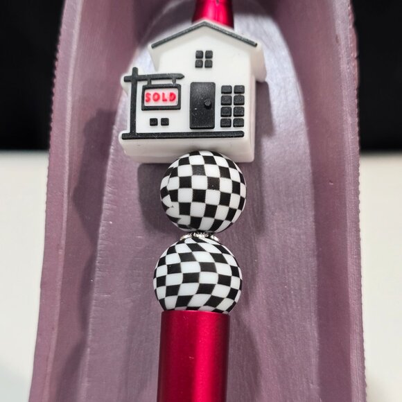 Pick-a-Pretty Pen "Realtors" by PenGwensPosh + Black Ink Refill & Cover - Picture 5 of 6